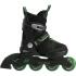 K2 Skates Velocity Junior Boy Inliner 32.0-37.0, black/green