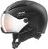 uvex HLMT 600 Visor Skihelm 55-57 cm, 60 black mat