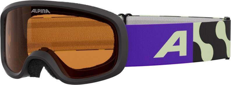 Alpina Piney 2.0 Skibrille 471 sunny/lime matt, Scheibe: orange (S2)