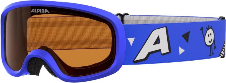 Alpina Piney 2.0 Skibrille 481 royal blue matt orange Scheibe