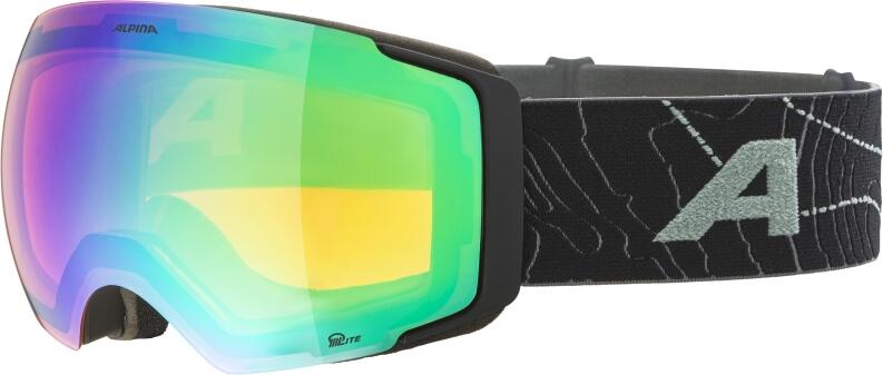 Alpina Falera MAG Q-Lite Skibrille 872 black/green matt