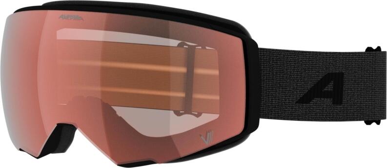 Alpina Granby 2 small Skibrille 231 black matt red