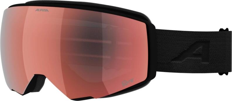 Alpina Granby 2 small 831 black matt, Scheibe: Q-Lite red (S2)
