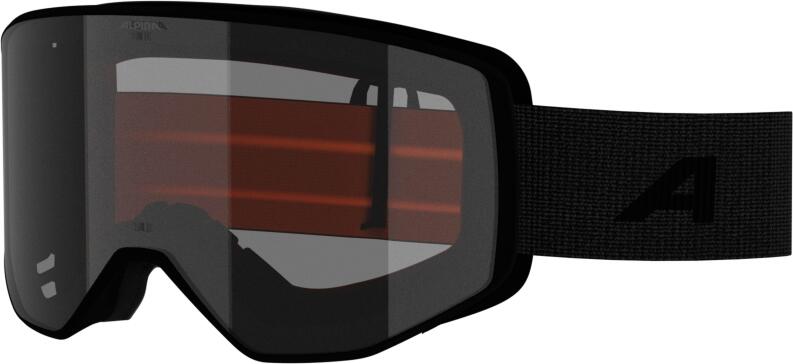 Alpina Venet Skibrille 132 black matt, Scheibe: clear (S0)