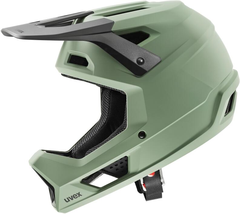 uvex Ravage Fullface Helm - 03 moss green/black matt