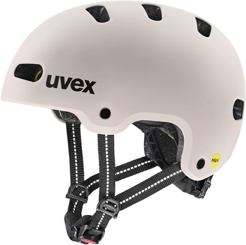 uvex Kid 4 Style Mips Kinderfahrradhelm - 06 warm grey matt