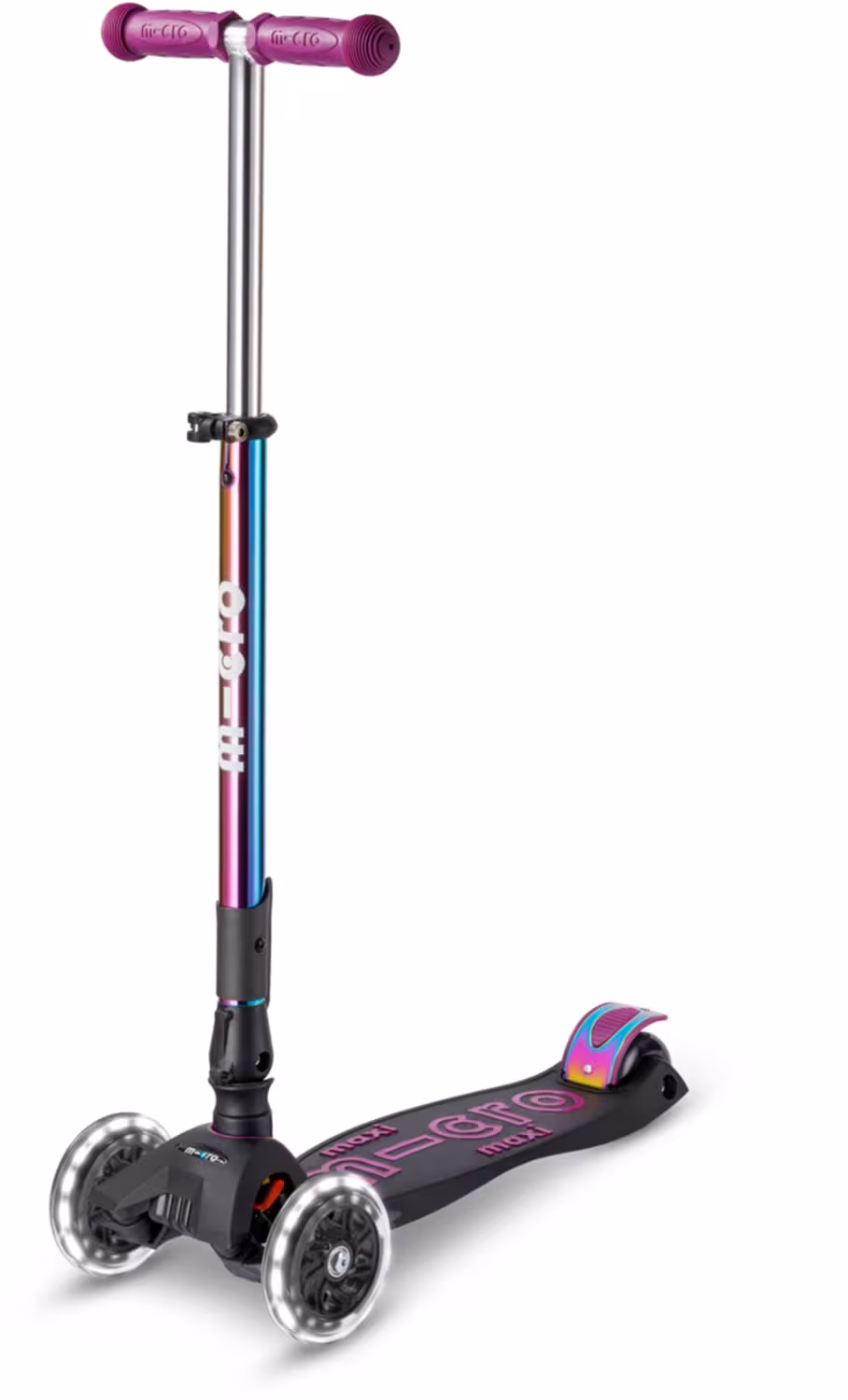 Micro Maxi Deluxe Foldable LED Kickboard