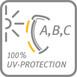 100 % UV-Schutz